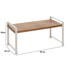 Etagère 1 niveau, Beige