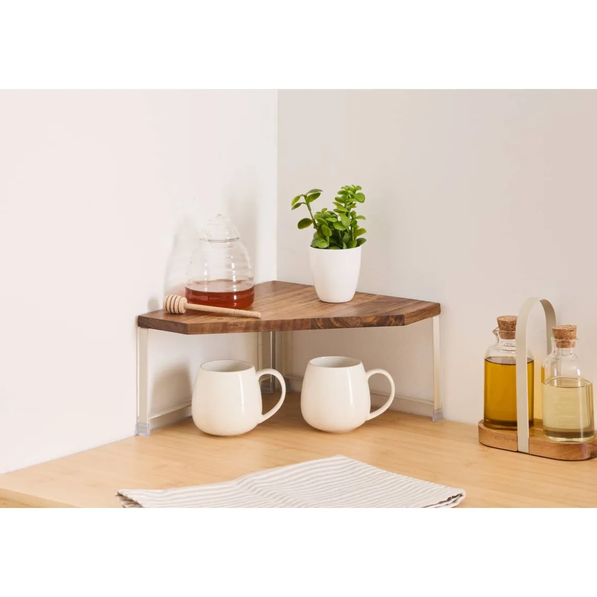 Etagère 1 niveau, Beige
