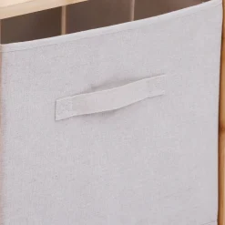 Etagère 2 niveaux, Beige