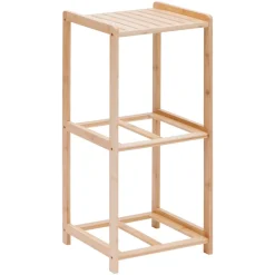 Etagère 2 niveaux, Beige