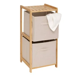Etagère 2 niveaux, Beige
