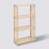 Etagère 4 niveaux, Beige