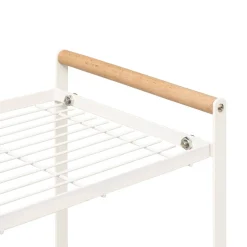 Etagère 2 niveaux, Blanc