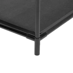 Etagère 2 niveaux, Noir