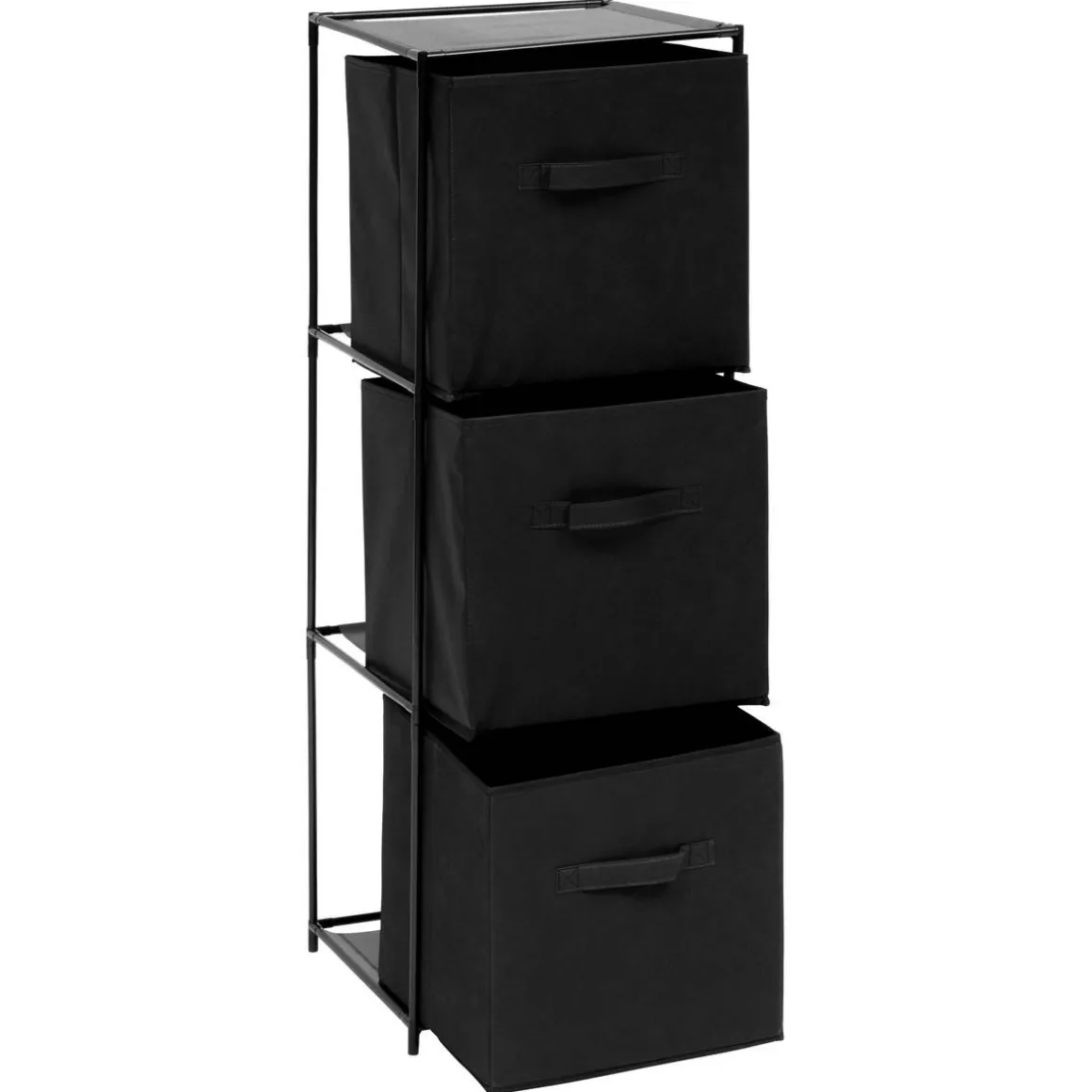 Etagère 3 niveaux, Noir