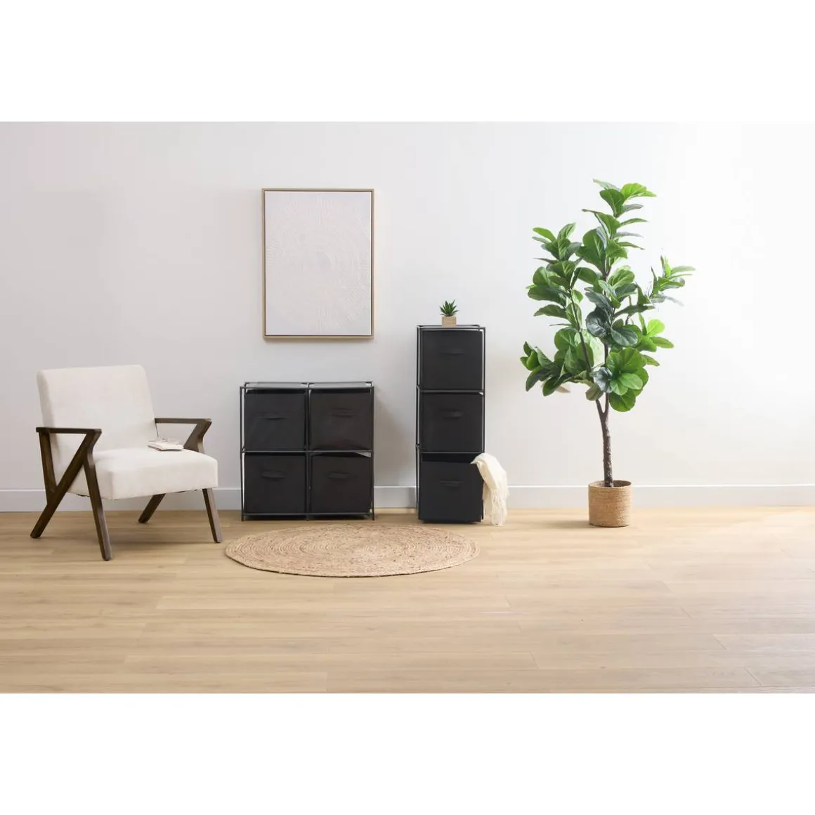 Etagère 3 niveaux, Noir