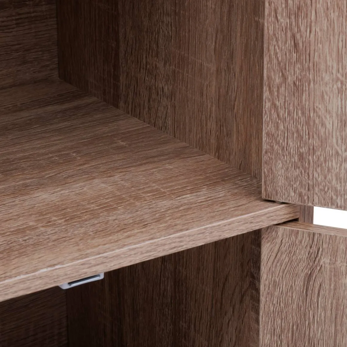 Etagère 4 portes, Beige