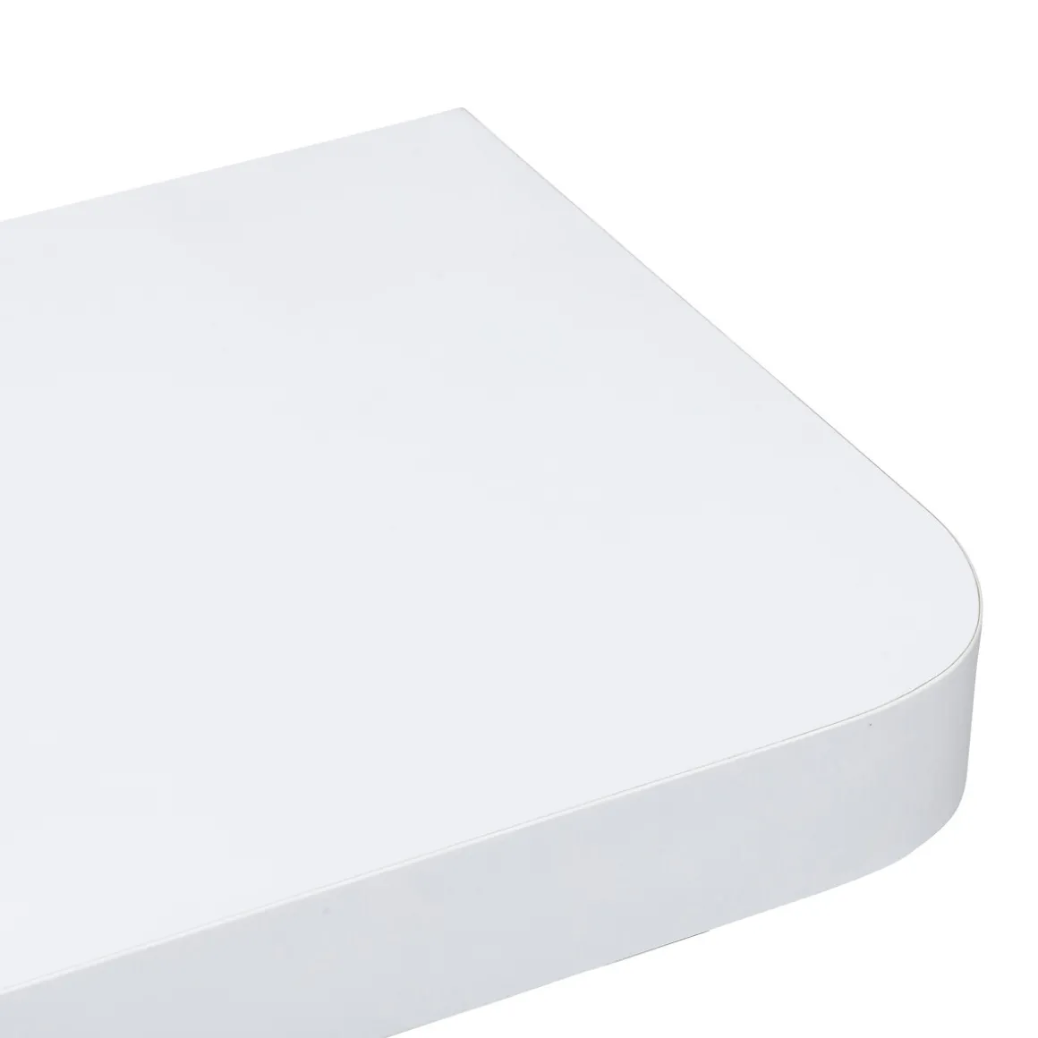 Etagère arrondie, 60x23,5 cm, Blanc