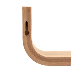 Etagère courbée, Beige