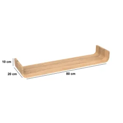 Etagère courbée, Beige