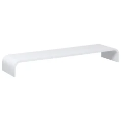 Etagère courbée, 80x20 cm, Blanc
