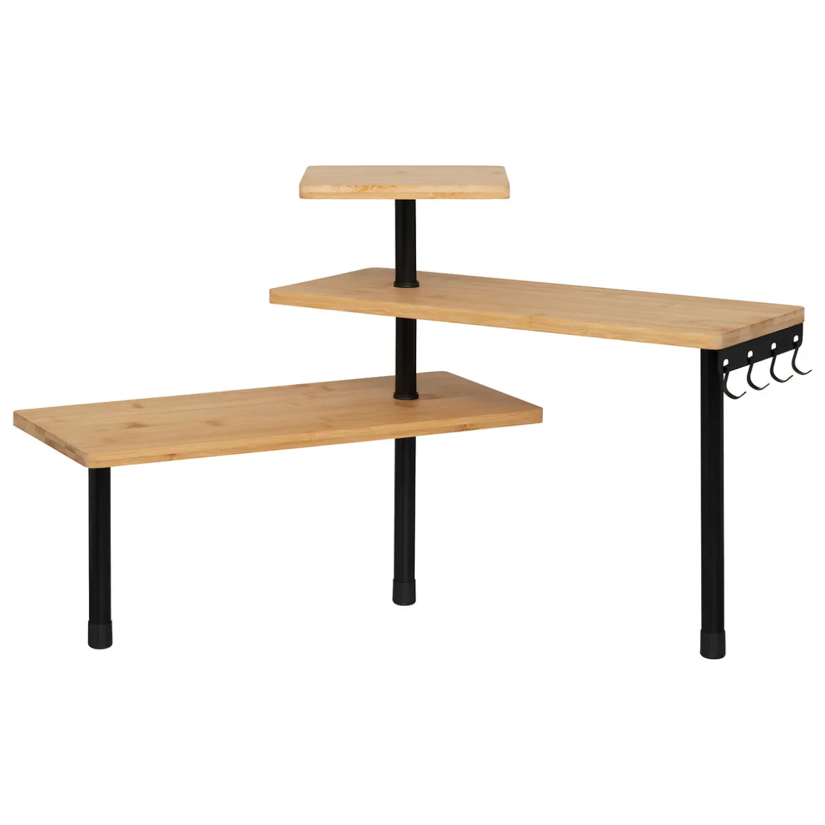 Etagère d'angle 3 niveaux, Beige