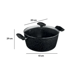 Faitout Aluminium forgé, 28 cm
