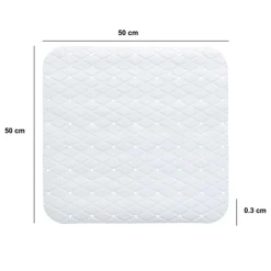 Fond de douche antidérapant, Plastique