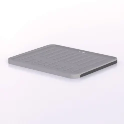 Égouttoir avec rack extensible, Gris