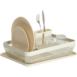 Égouttoir en plastique, Beige