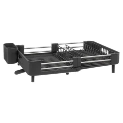 Égouttoir extensible 12 assiettes, Gris