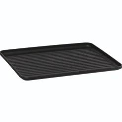 Égouttoir fer avec plateau, Noir