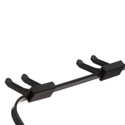 Égouttoir pliant 2 niveaux avec plateau, Noir