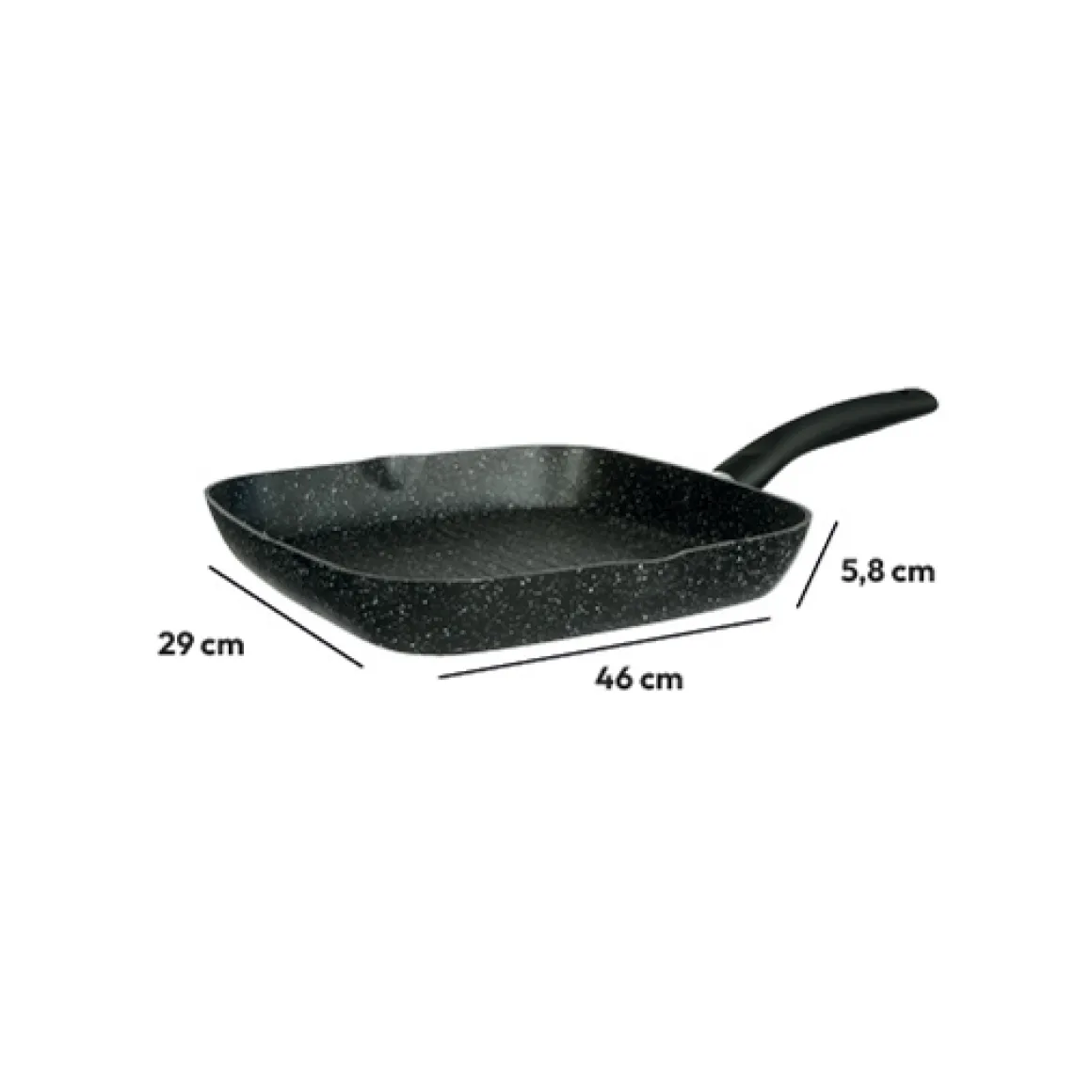 Grill Aluminium forgé, 28 cm