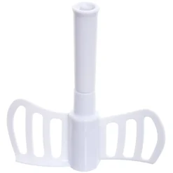 Hachoir et batteur manuel à fil 900ml, Blanc