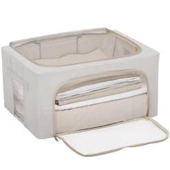 Housse de rangement double ouverture, 50x35 cm