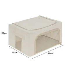 Housse de rangement double ouverture, 50x35 cm