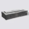 Housse de rangement lit, Gris anthracite