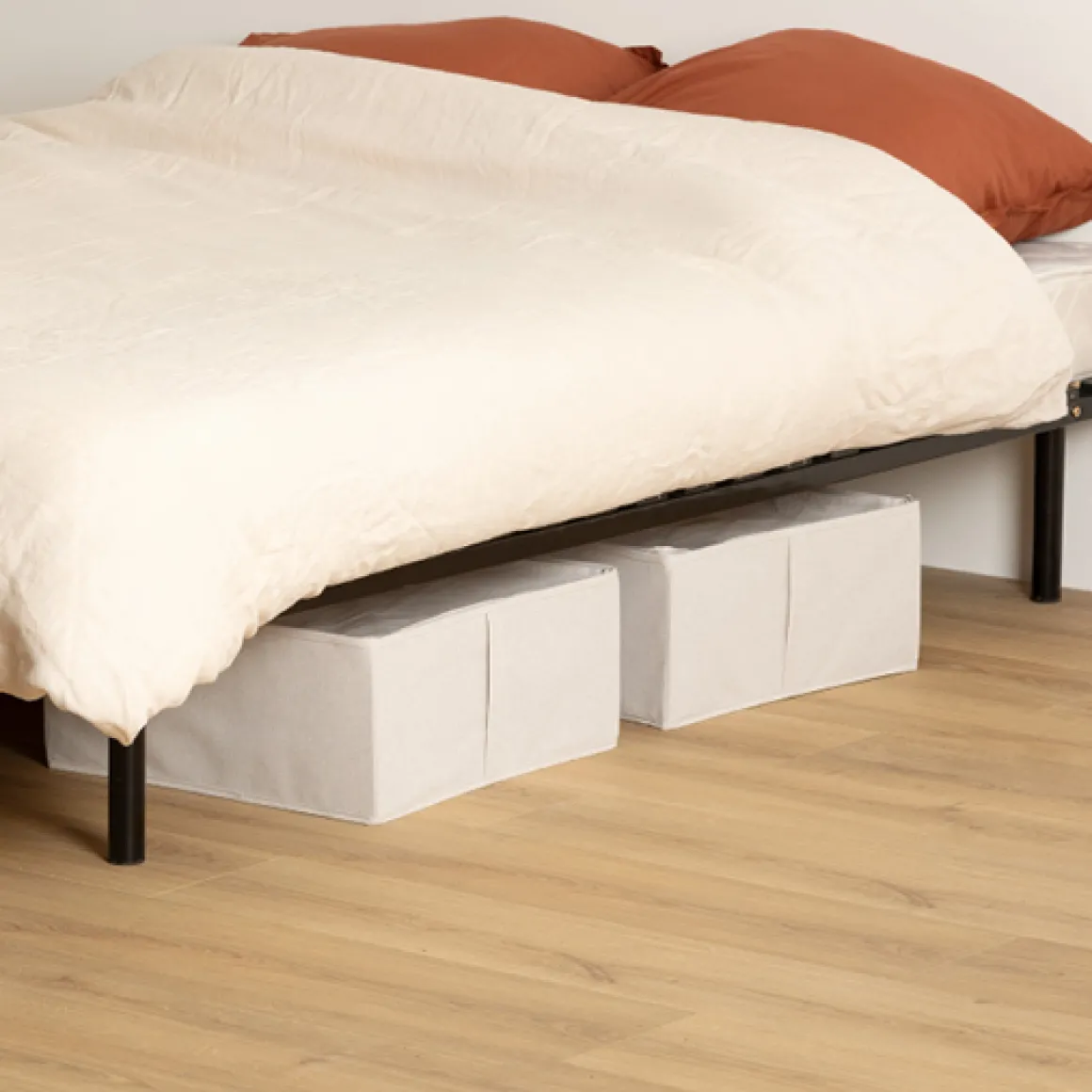 Housse de rangement rigide, Beige