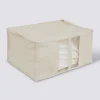 Housse de rangement souple, 60x30 cm, Beige