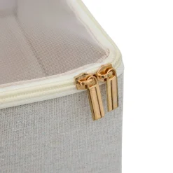 Housse de rangement sous lit, L.66 cm, Beige