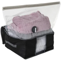 Housse rangement sous vide 40x40x15cm