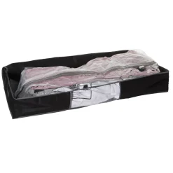 Housse rangement sous vide lit 100x45x15cm