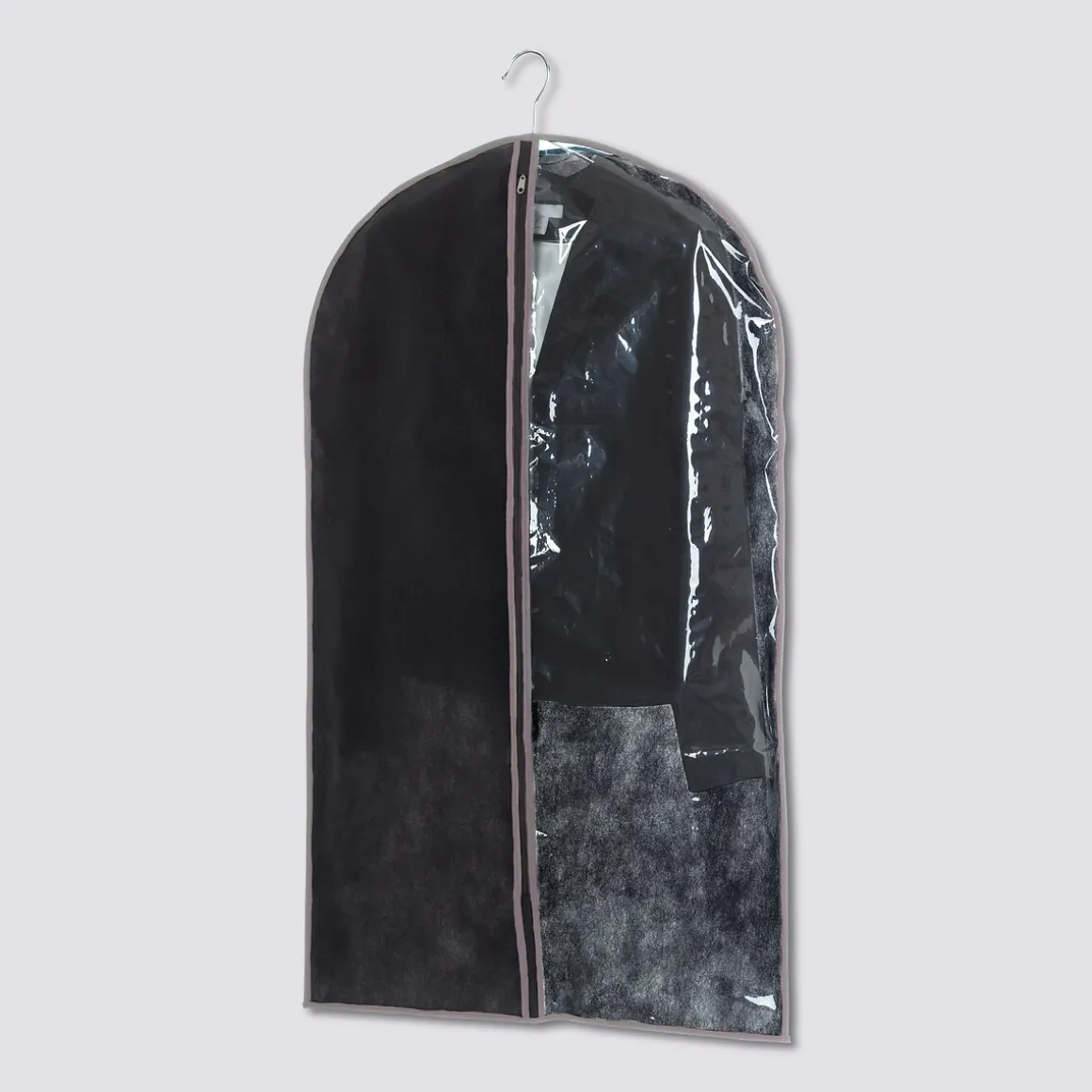 Housse vêtements petit modèle, Noir