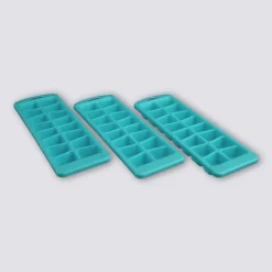 Lot de 3 bacs à glaçons