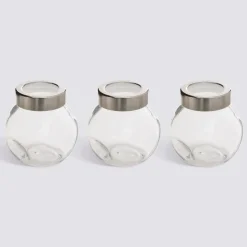 Lot de 3 bocaux à épices, 200 ml