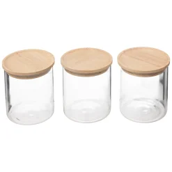 Lot de 12 bocaux de conservation hermétiques en verre 350ml