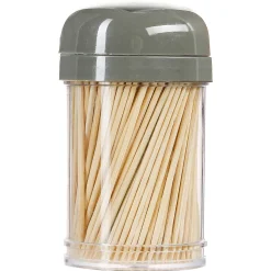 Lot de 3 boites 300 cure-dents bambou