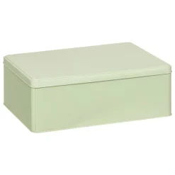 Lot de 3 boîtes de rangement, L.31/20,5 cm, Vert Clair