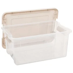 Lot de 3 boîtes de rangement 16L