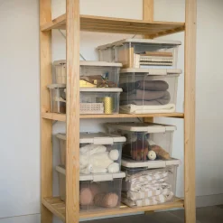Lot de 3 boîtes de rangement 9L