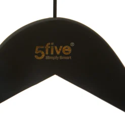 Lot de 3 cintres en bois, Noir