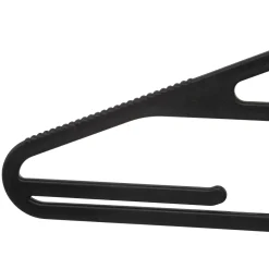 Lot de 5 cintres fins antidérapants, Noir