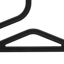 Lot de 5 cintres fins antidérapants, Noir