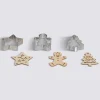 Lot de 3 emporte-pièces et 3 embosseurs Noël