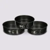 Lot de 3 moules à manqué démontables