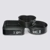 Lot de 3 moules démontables assortis