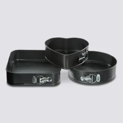Lot de 3 moules démontables assortis
