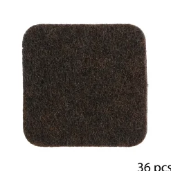 Lot de 120 patins de protection, Marron