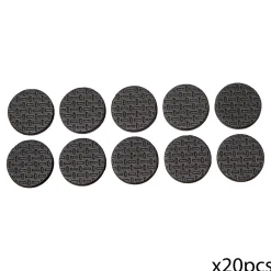 Lot de 50 patins de protection, Noir
